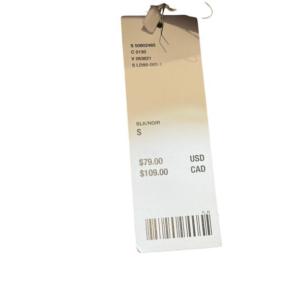 NWT Lioness Love Lane Strapless Ruched Black Mini Dress Size Small Urban Chic - Picture 5 of 16